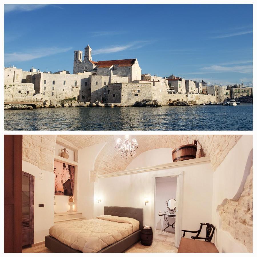 Ferienwohnung Giovinazzo Historic Apulia Old Town Stone House With Private Patio Exterior foto