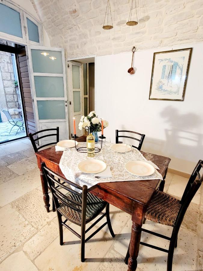 Ferienwohnung Giovinazzo Historic Apulia Old Town Stone House With Private Patio Exterior foto